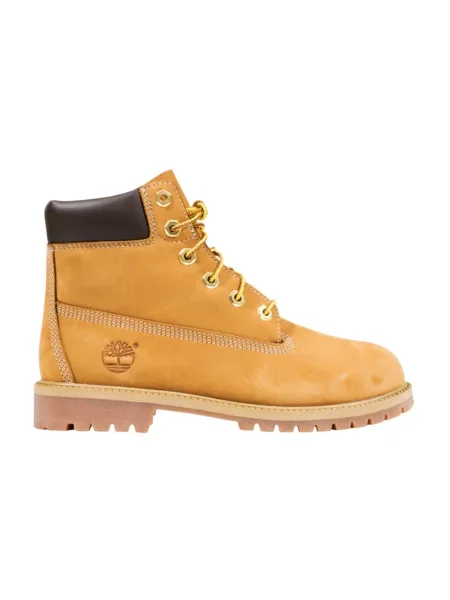 Botki Timberland sznurowane brązowe