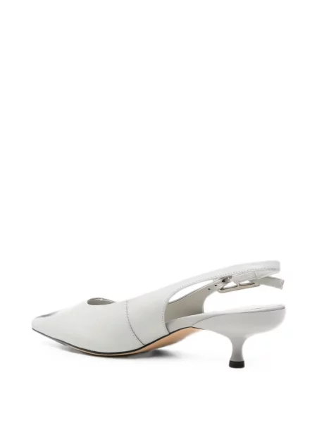 Pantofi cu toc Sergio Moretti Firenze slingback gri
