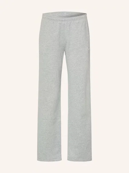 Nike Tepláky Studio Fleece světle šedá