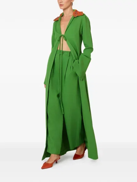 Lung palton Rosie Assoulin verde