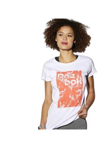 Koszulka treningowa Reebok biała