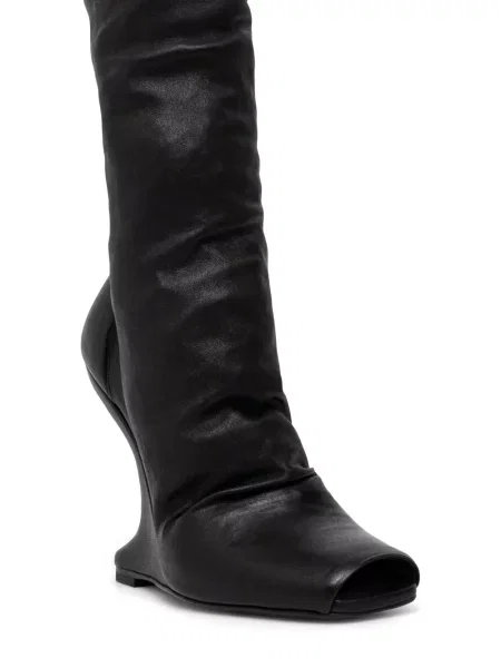 Botine Rick Owens Lilies negru