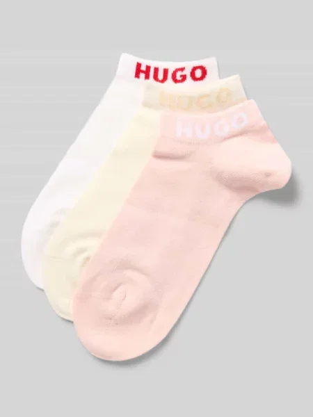 Skarpety z mieszanki bawełny w zestaw 3 szt. Hugo