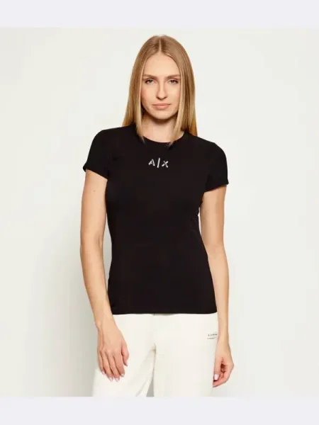 Armani Exchange Tricou negru