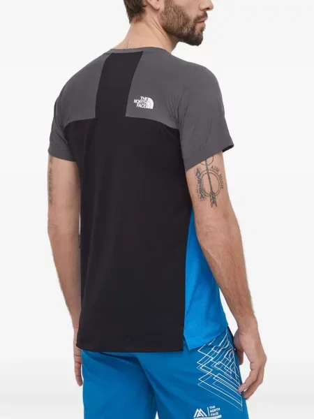 Tricou The North Face cu imagine albastru