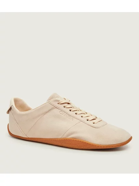 Calvin Klein Sneakers Ballet | piele întoarsă bej