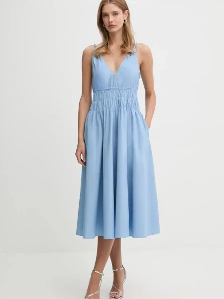 Pinko sukienka niebieska