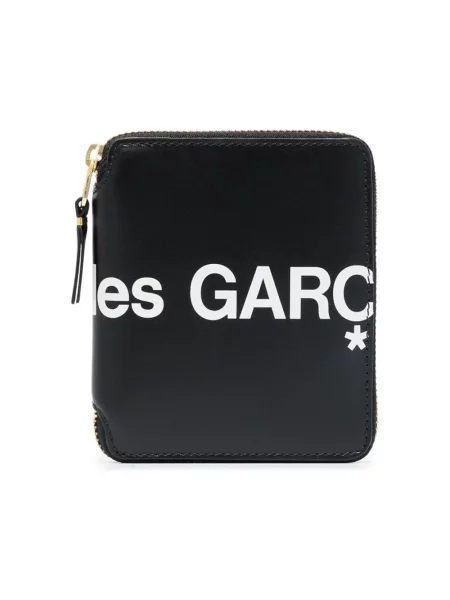 Portfel Comme Des Garcons z logo czarny
