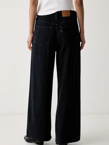 Levi's jeansy wide leg CINCH WIDE LEG granatowe