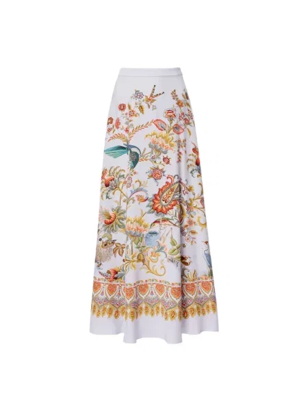 Maksi spódnica maxi Etro z nadrukiem z wzorem paisley