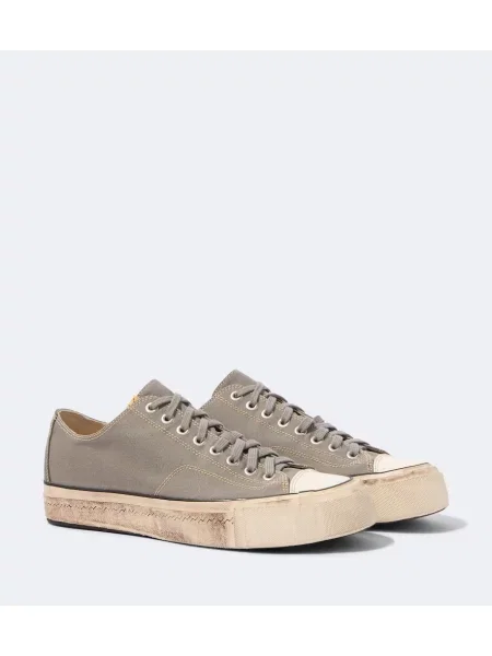 Sneakerși Visvim din canvas gri