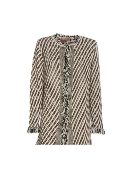 Sweter Twinset żakardowy