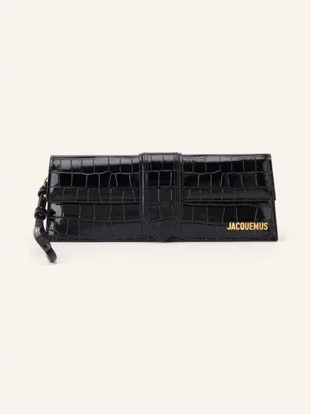 Jacquemus Psaníčko La Pochette Bambino černá