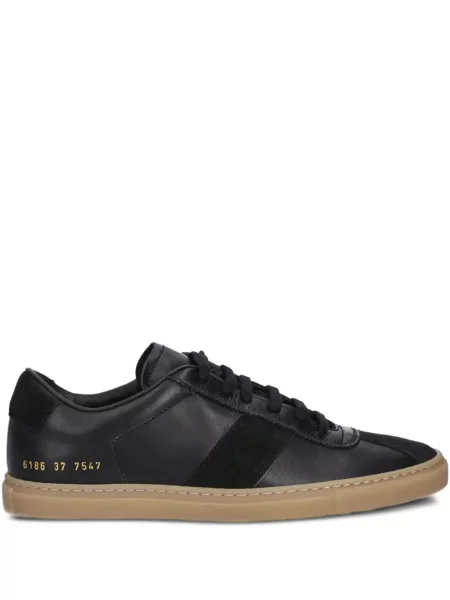 Sneakerși Common Projects din piele negru