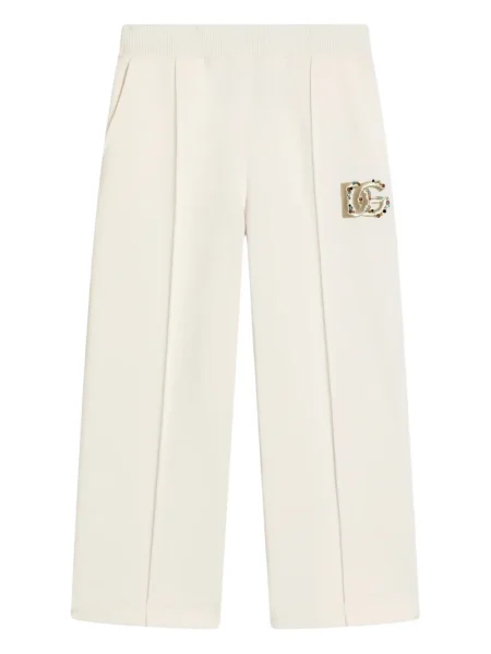 Pantaloni copii Dolce & Gabbana alb