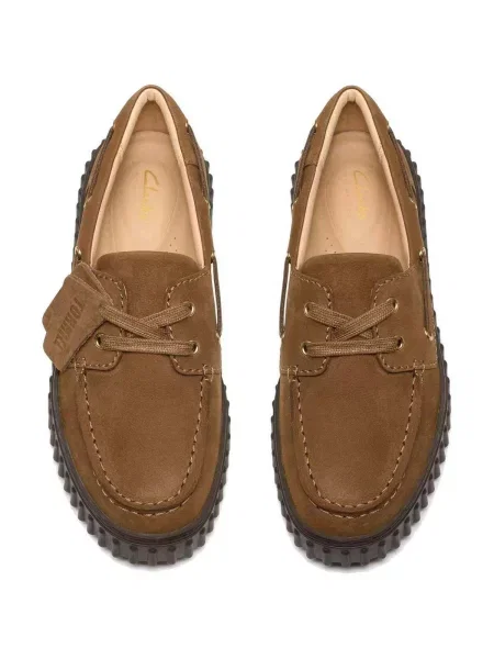 Mokasíny Clarks hnedá