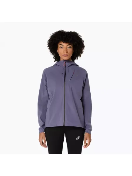 Geacă de alergare pentru femei ASICS Metarun Waterproof greyish purple violet