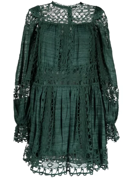 Rochie Ulla Johnson din dantelă verde