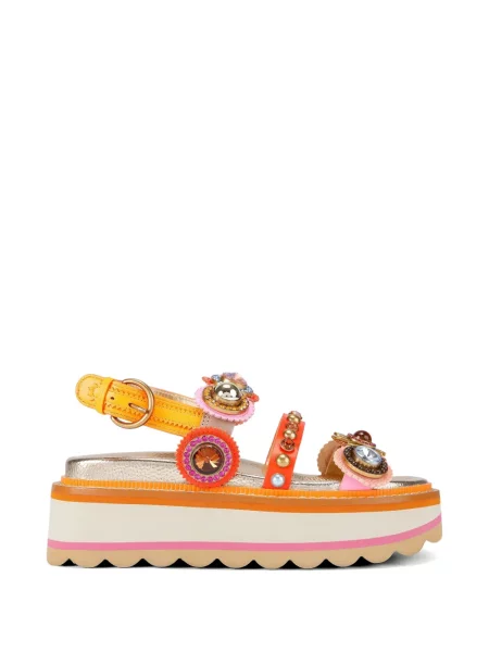 Sandale Kurt Geiger London cu platformă de cristal