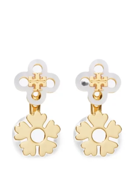 Cercei Tory Burch cu model floral
