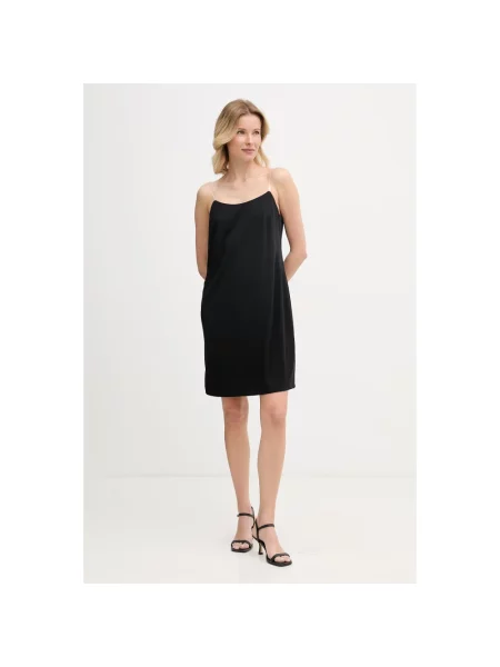 DKNY sukienka MATTE czarna