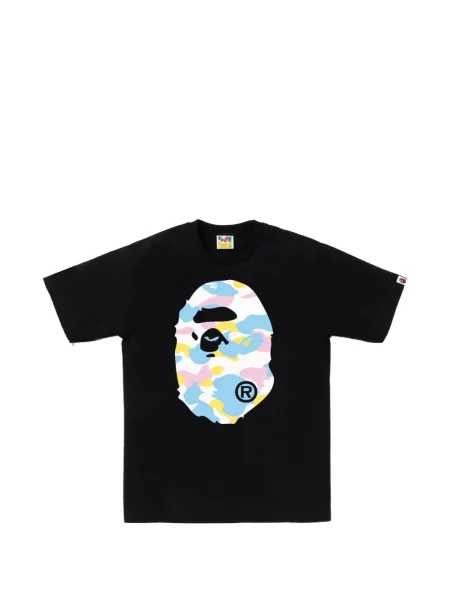 Tricou A Bathing Ape® cu model camuflaj negru