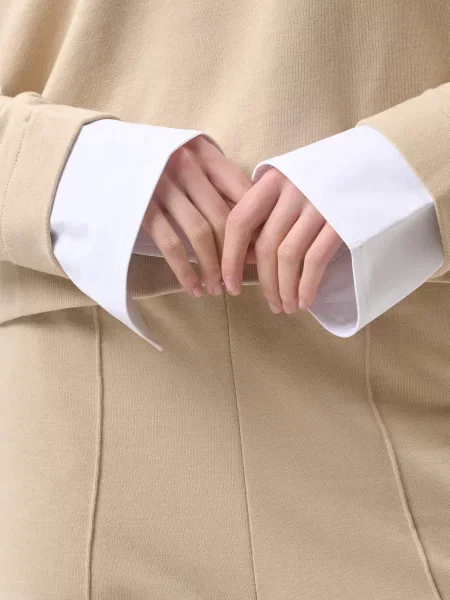 Костюмний спортивний костюм J.b4 Just Before бежевий