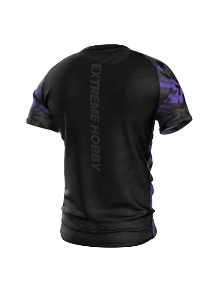 Koszulka Techniczna Sportowa EXTREME HOBBY BLACK PANTHER czarna