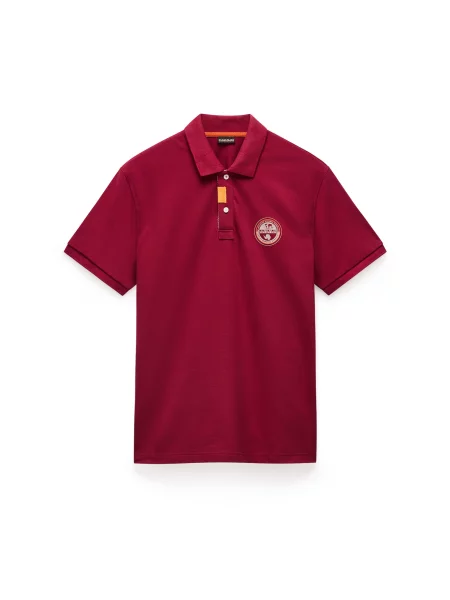 NAPAPIJRI Tricou E-Clanis ecru / rubiniu
