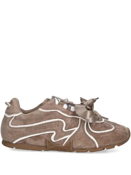 Sneakerși Naked Wolfe maro