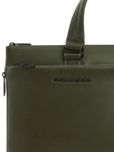 Torba za prijenosnike Piquadro zelena