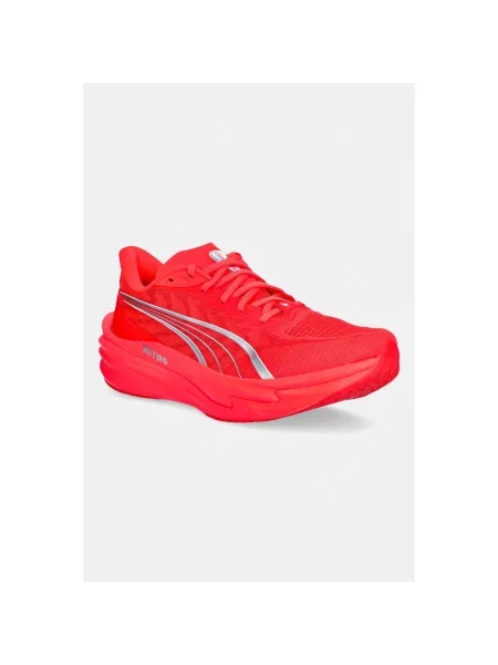 Sneakers Puma Deviate NITRO 4 Ultra Red-PUMA Silver EUR 41 czerwone