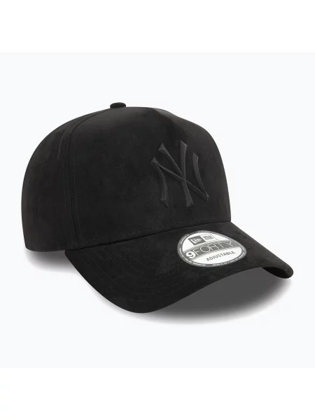 Czapka z daszkiem New Era zamszowa czarna