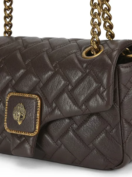 Шкіряна сумочка Kurt Geiger London Pimlico коричневий