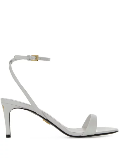Sandale Prada din piele alb