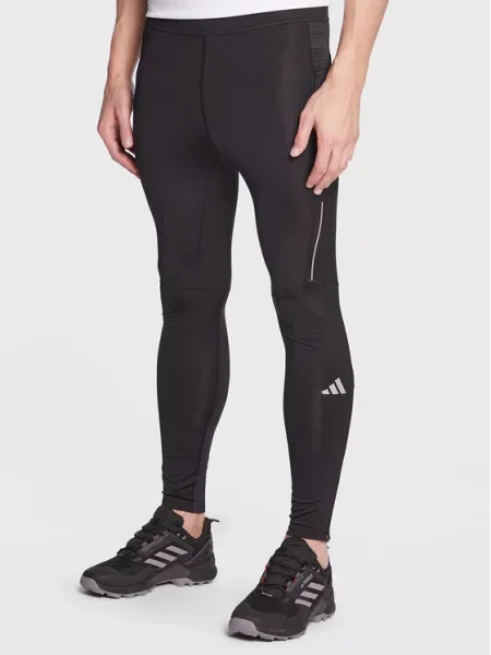 Adidas Tamprės Own the Run Leggings Juoda Fitted Fit balta