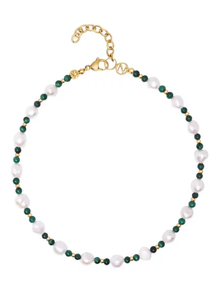 Hlače Nialaya Jewelry zlatna