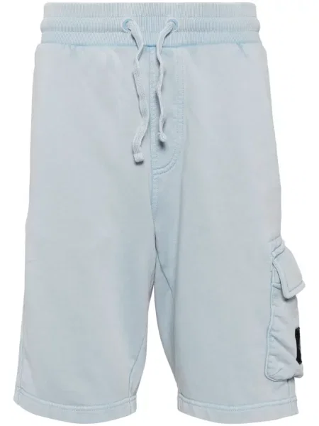 Pantaloni scurți de sport Calvin Klein albastru