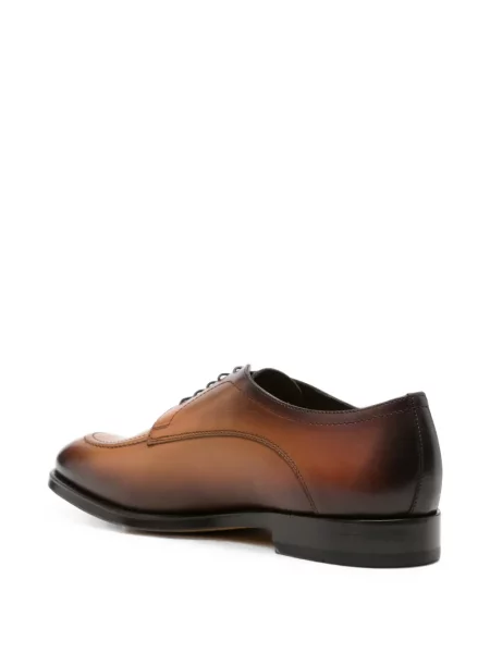 Pantofi derby Doucal's din piele maro