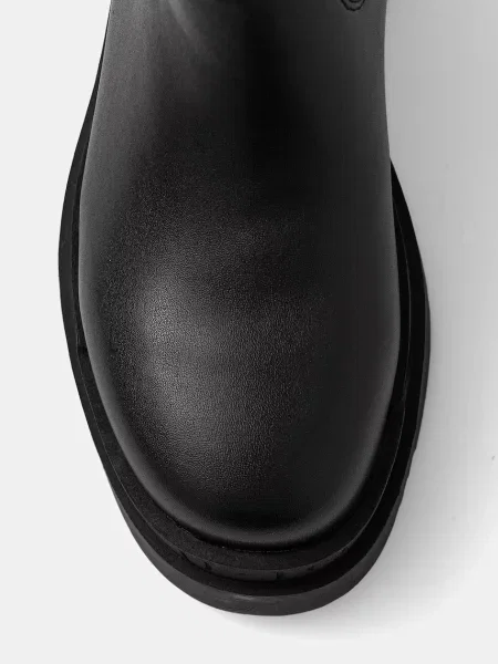 Чоботи Liu Jo LOVE 64 на плоскому ходу чорний