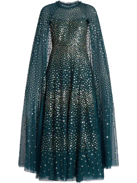 Rochie Needle & Thread de costum verde