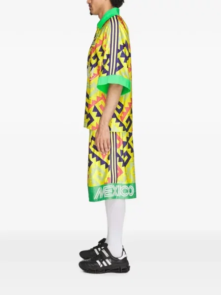 Póló Adidas nyomtatás sárga