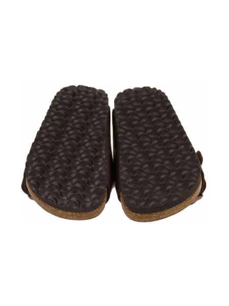 Birkenstock Klapki Arizona Birko-Flor brązowy