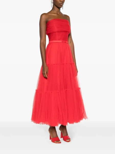 Rochie maxi Ana Radu de costum roșu