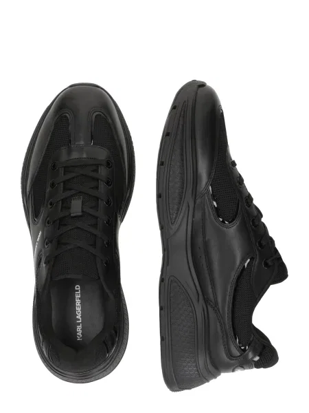 KARL LAGERFELD Sneakersy Čierna biela