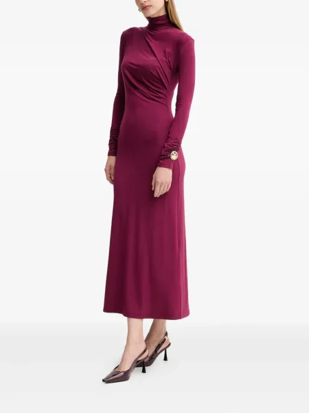 Rochie maxi Simona Corsellini de costum violet