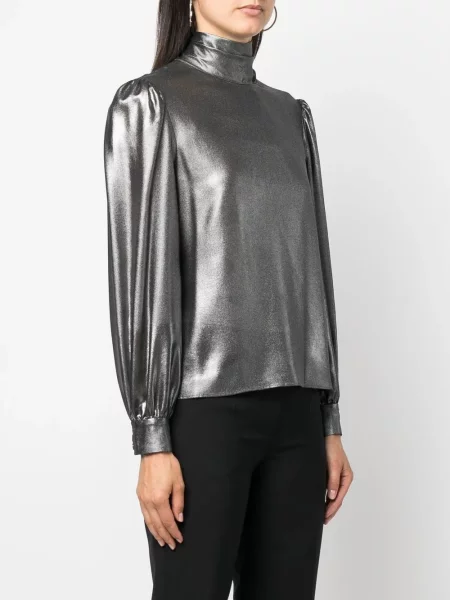 Bluză Alberta Ferretti gri