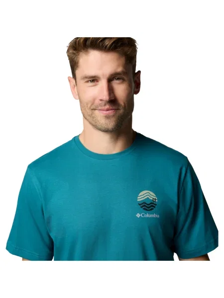 Tricou Columbia verde