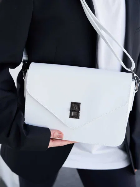 WeLassie Сумка stilxna-zhnocha-sumochka-regna-bla Штучна шкіра білий