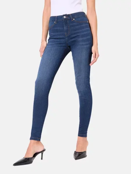 Friends Like These Jeggings denim albastru